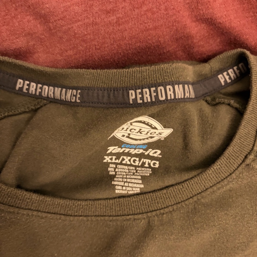 Dickies Short Sleeve Tees - Navy, Red, Light Blue, Olive - Picture 4 of 7